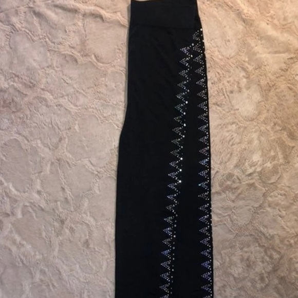 iridescent gemmed leggings - Picture 4 of 11